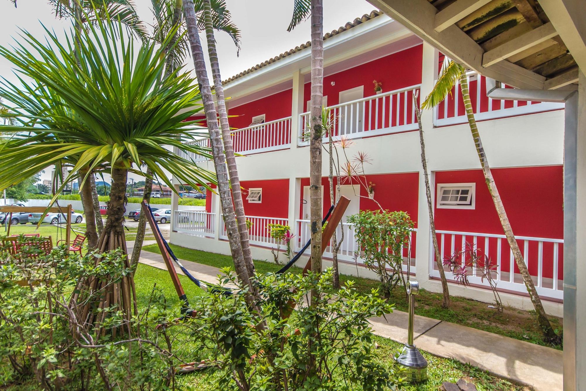 Hotel Pousada Vivendas Do Sol E Mar Карагуататуба Экстерьер фото